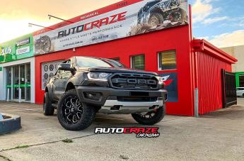 FORD RANGER BUCK 25 XD GLOSS BLACK MILLED ACCENTS
